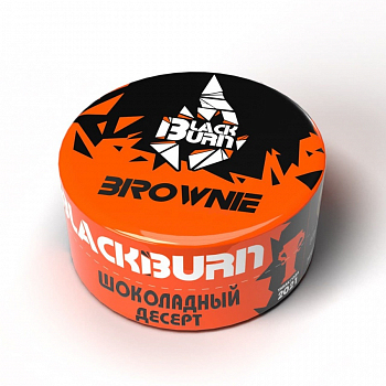 Табак Burn Black, 25гр "Brownie / Шоколадный десерт"