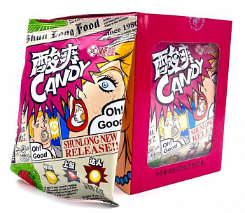 Кислая конфета "Комикс 2.0" 23гр 1шт/20уп